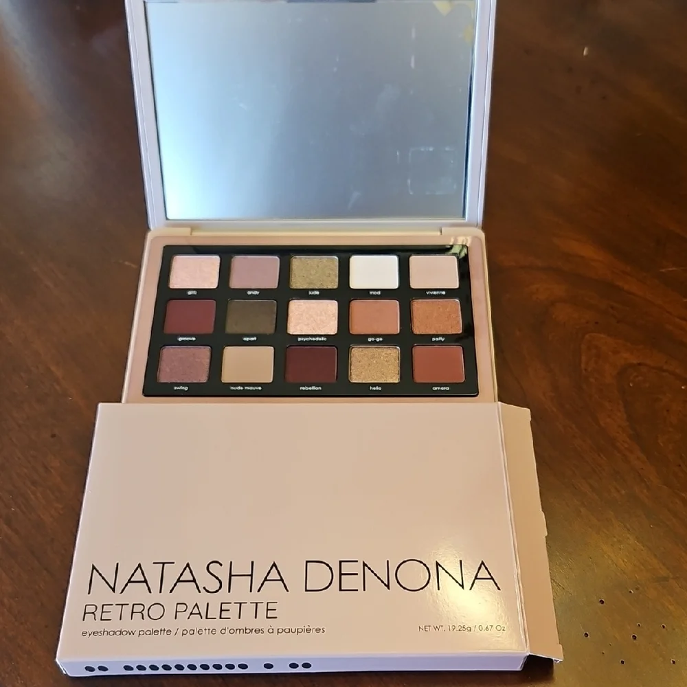 Natasha Denona Retro Palette - Pink, Brown, Gold Hues